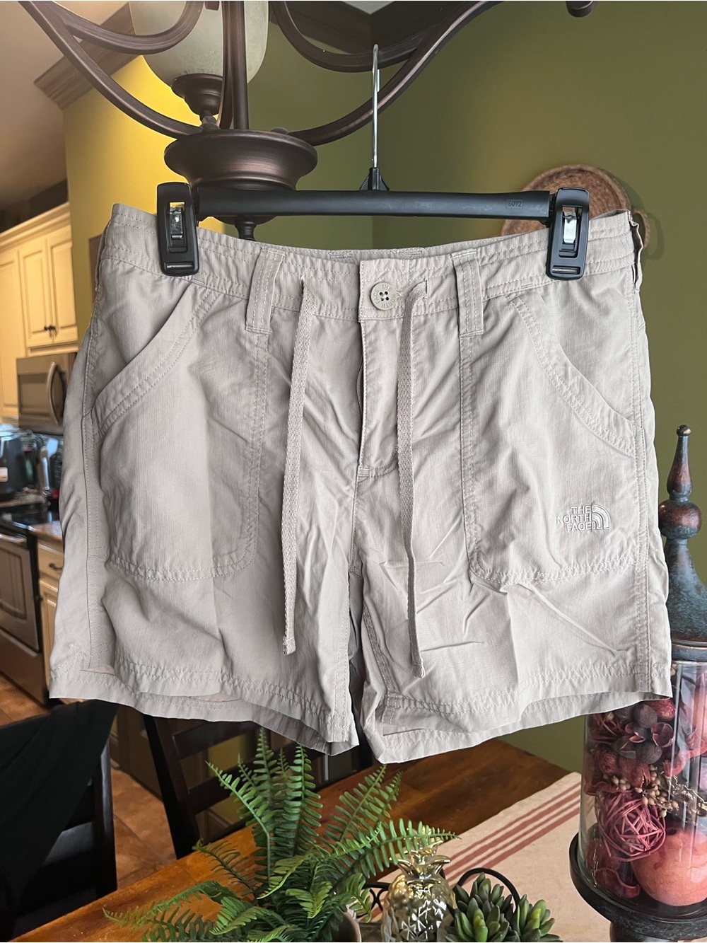 The North Face Women Tan Utility Shorts
